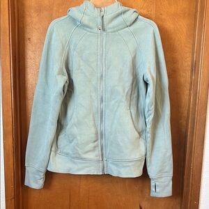 lululemon athletica Blue Zip-Up Hoodie